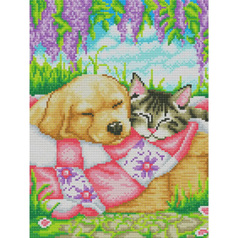 Cozy Cat Diamond Painting Guide