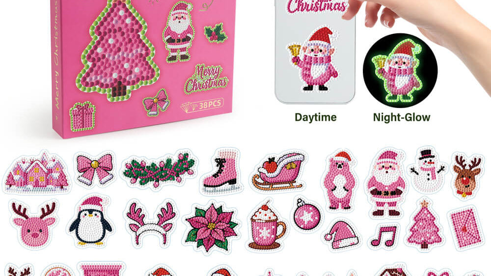 Christmas Diamond Art Coasters & Mini Gift Ideas