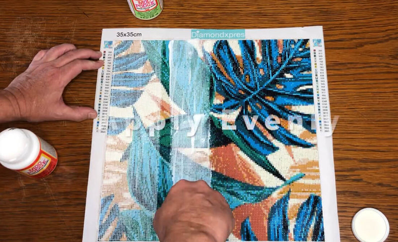 Diamond Painting Guide — Sealing Tips