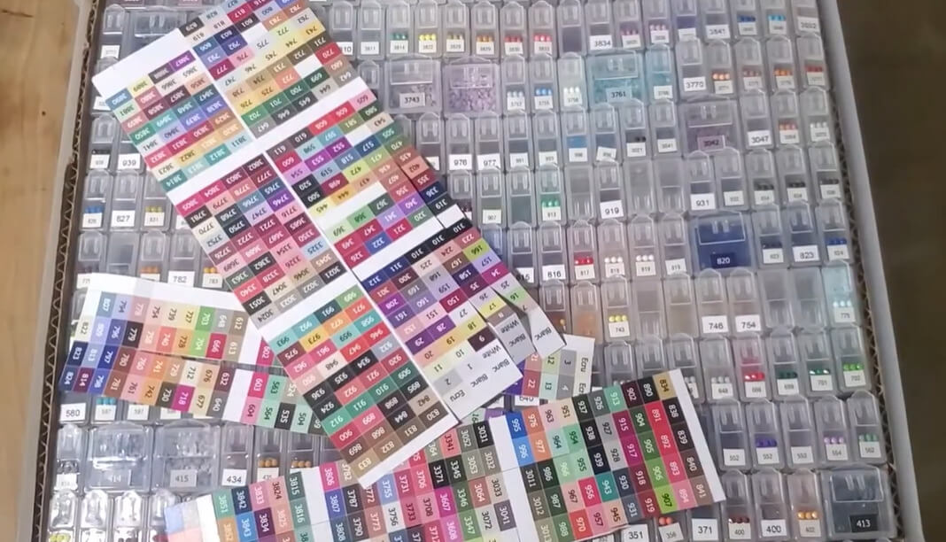 Diamond Painting Guide — Storage & Leftover Drills