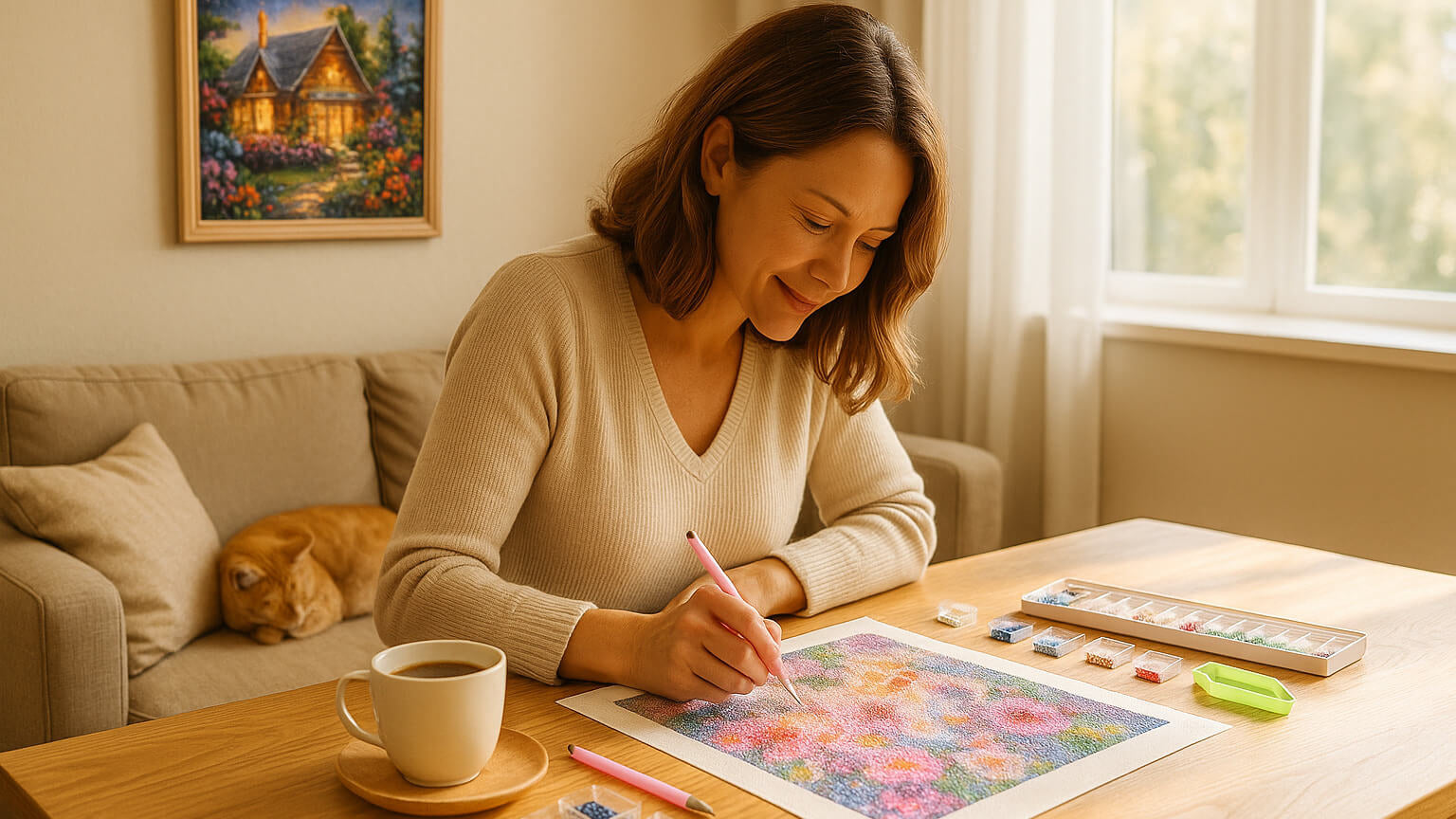 How to Do Diamond Painting？