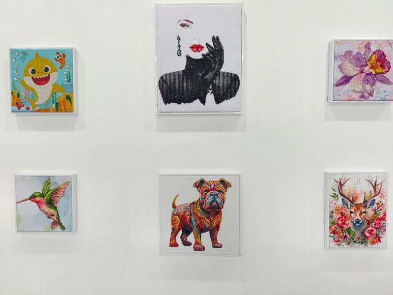 DIY Diamond Painting Size & Drill Guide for Custom Art