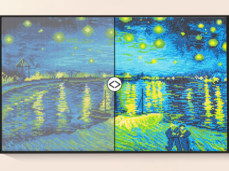Starry Night Over the Rhône Diamond Painting Guide