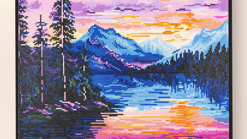 Landscape Diamond Painting Guide