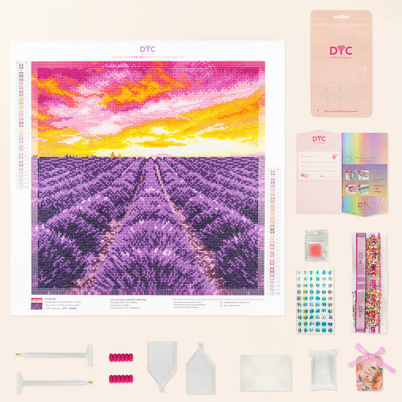 Sunset Lavender Dreams