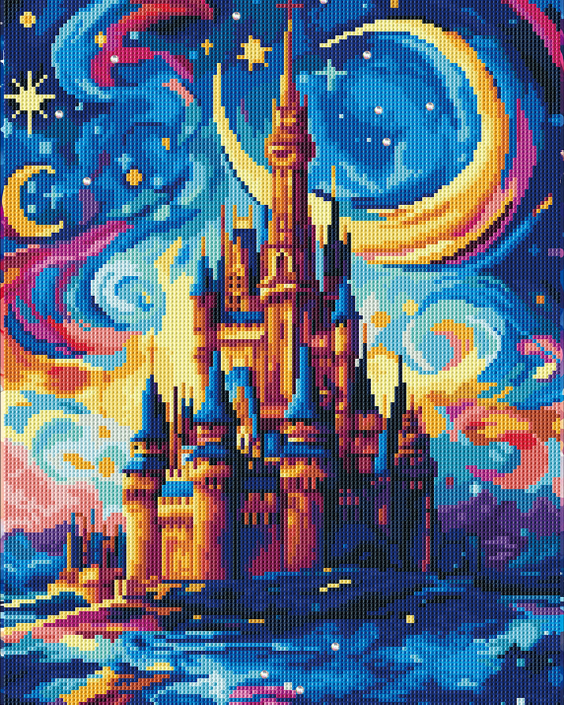 Starry Night Castle Dreams