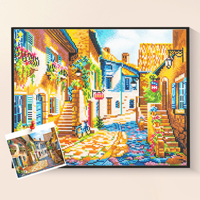 Afternoon Alley diamond painting kit – DYC