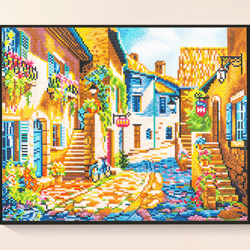 European street Afternoon Alley diamond art – DYC