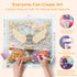 DIY steps for bee diamond painting kit – DYC