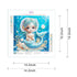 Diamond painting size guide – Blue Fairy Tale mermaid kit – DYC