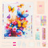 Complete Butterflies Fly butterfly diamond painting kit with tools and drills