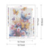 Size guide for Butterflies Fly butterfly diamond art painting kit