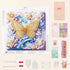Complete butterfly diamond painting kit with tools