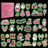 Christmas Diamond Painting Stickers 38PCS | Glow-in-the-Dark Holiday DIY – DYC