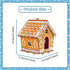 Diamond painting Christmas gingerbread house - DYC