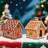 Diamond painting Christmas gingerbread house - DYC