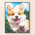 Cute dog diamond painting kit – Little puppy art by DYC