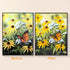 Original photo vs finished Dancing butterfly diamond art – DYC
