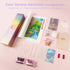 Diamond painting kit with tools and accessories – blossom cottage by the stream spring design