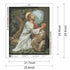 Diamond painting size guide – Distant Place Jesus kit – DYC