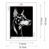 Pearl painting size guide – small to large Doberman kit