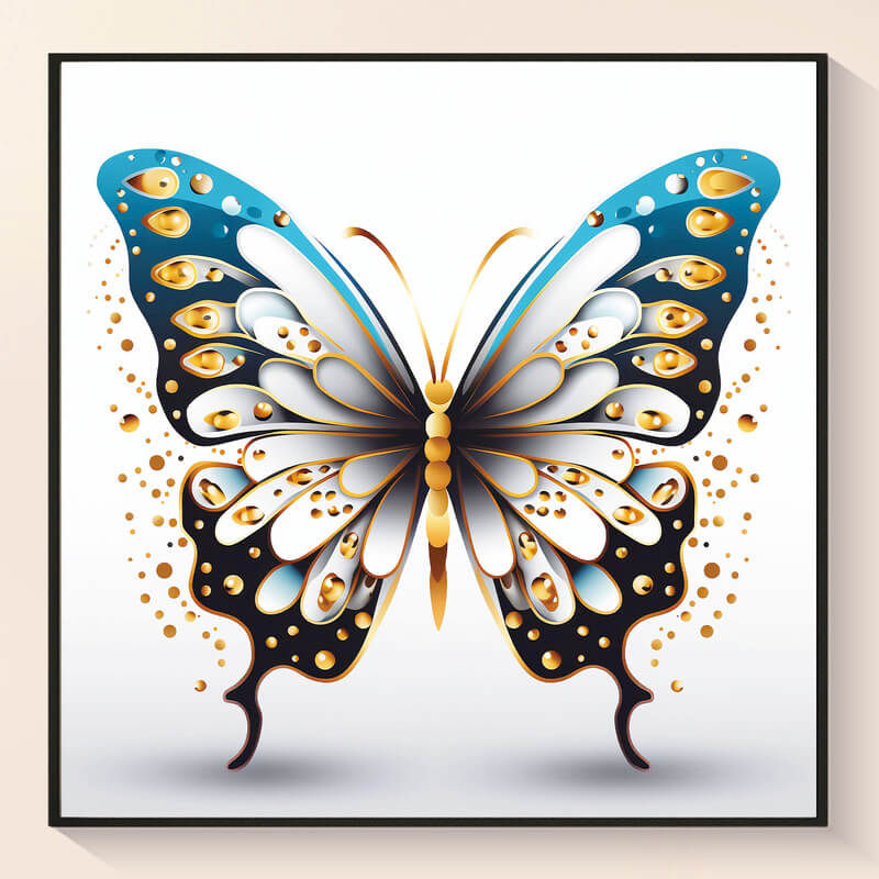Butterfly Diamond Painting Kit – Fantasy Art with Wings | DYC