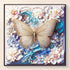 Fantasy butterfly diamond painting with flowers – DYC