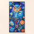 Fantasy owl artwork reference for diamond painting kit