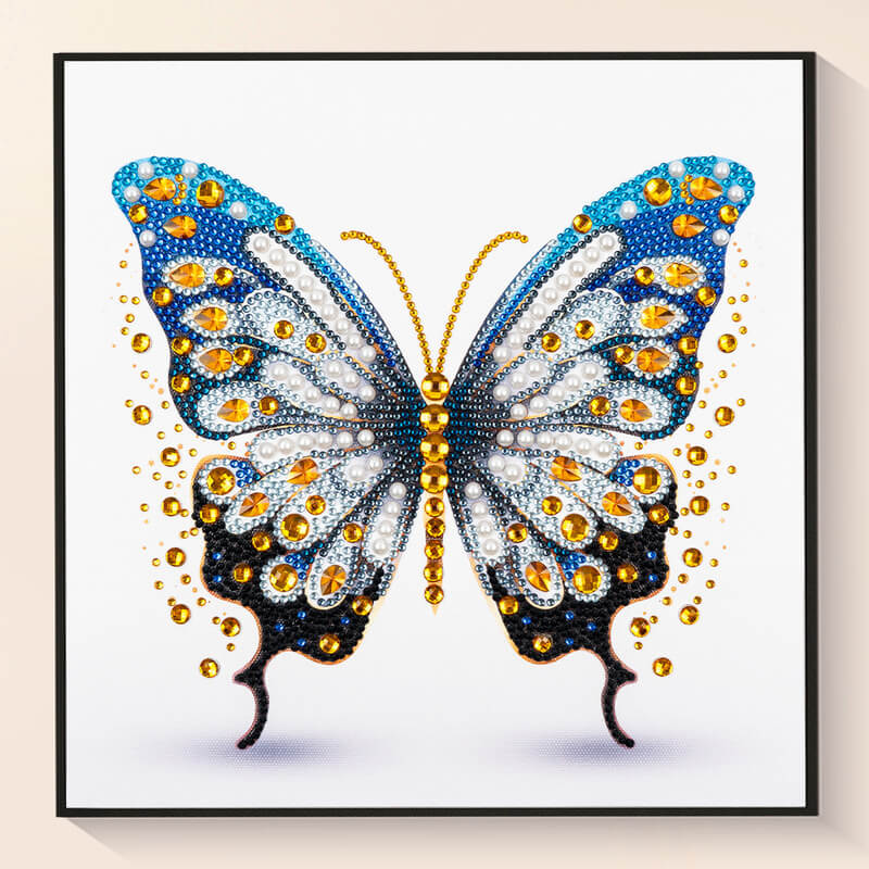 Finished Butterfly Love diamond painting kit – DYC