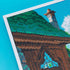 Finished Fairy Tale Town diamond painting kit result – DYC