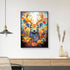 Forest deer spirit diamond painting in home décor setting – DYC