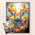 Forest deer spirit diamond painting kit – Mystical art by DYC
