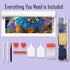 Complete diamond painting kit – Forever Companion dog with tools by DYC