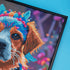 Finished Forever Companion dog diamond painting kit result – DYC