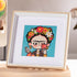 Frida’s Selfie diamond painting in home décor setting – DYC
