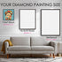 Diamond painting size guide – small to large Frida’s Selfie kit