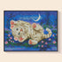 Snow Leopard Diamond Painting Kit – Gentle Eyes of Playful Snow Leopard Cub | DYC