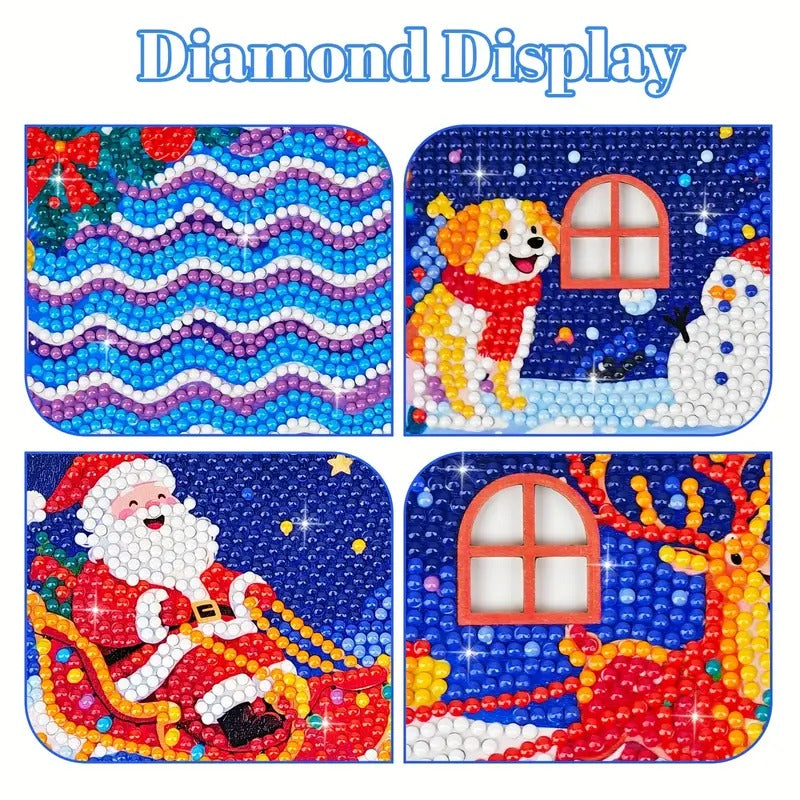 Diamond painting Gingerbread House Christmas Decorations - DYC