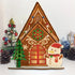 Diamond Art Gingerbread House Outdoor Christmas Decorations - DYC