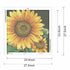 Golden Pair of Sunflowers Diamond Art Kit – Available size options | DYC