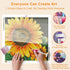 Step-by-step DIY process – Golden Pair of Sunflowers Diamond Painting Kit | DYC