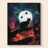 Original reference photo for Halloween Cat custom diamond painting