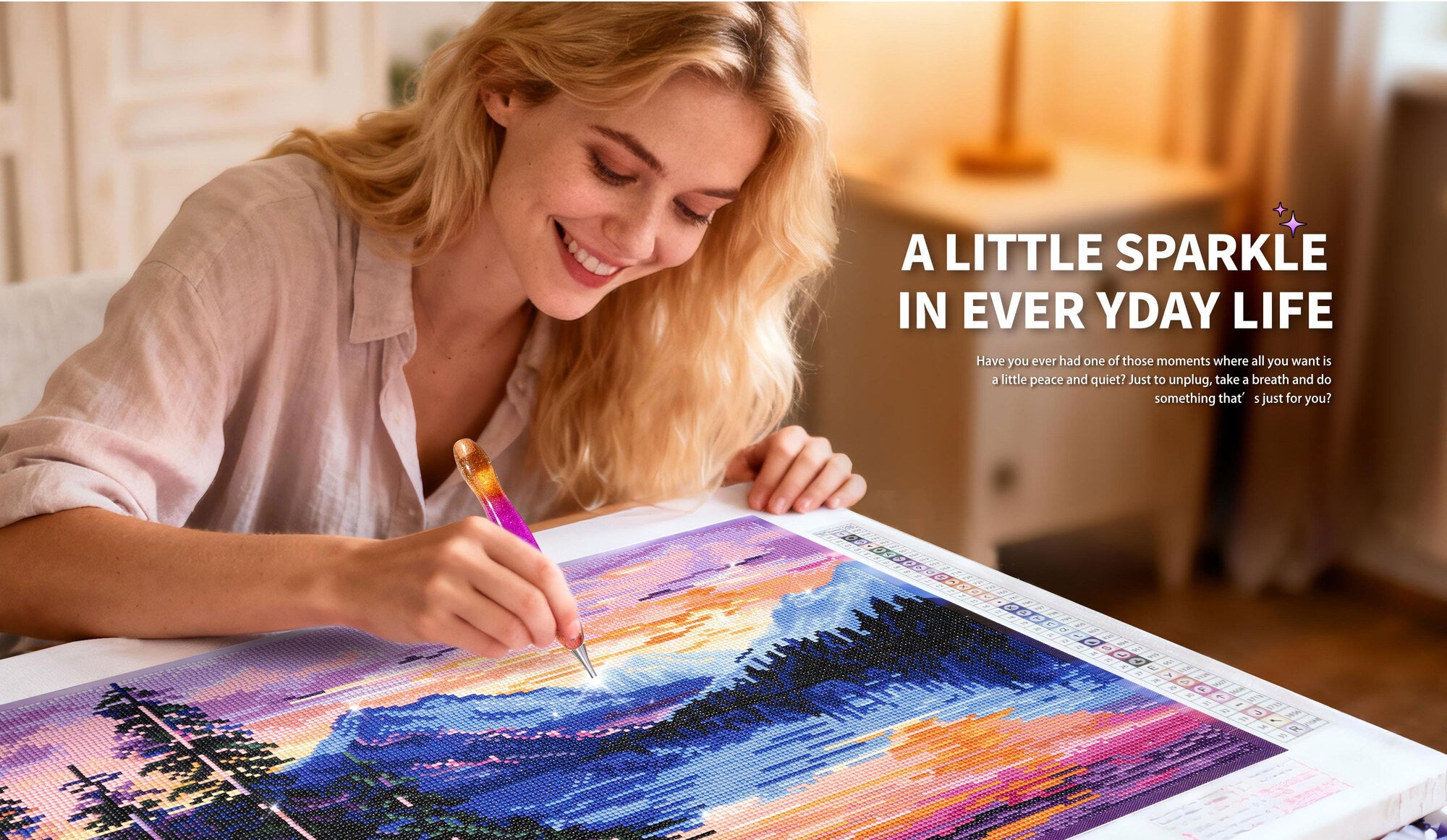 how to do diamond painting