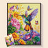 Hummingbird diamond painting kit – DIY art by DYC
