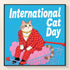 Original reference photo for International Cat Day cat diamond painting – DYC