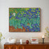Finished Les Irises Van Gogh diamond painting kit result – DYC