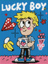 Reference cartoon image for Lucky Boy diamond art kit