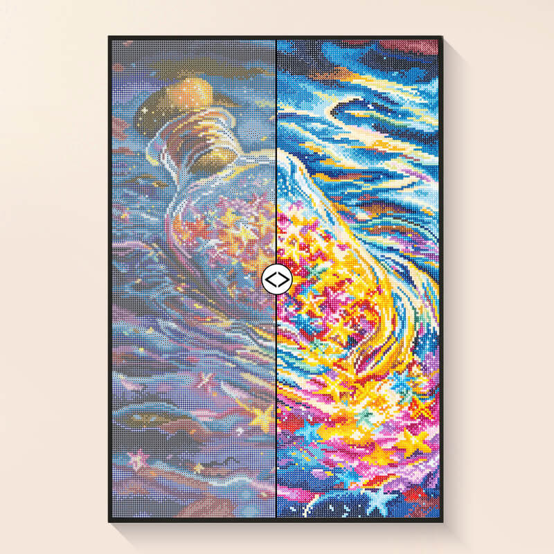 Lucky Drifting Bottle Diamond Painting Kit – Starry Fantasy Art | DYC