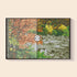 Before and after comparison – Maple Leaf Stream Autumn Diamond Art Kit | DYC