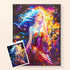 Mermaid diamond painting kit with colorful fantasy mermaid art